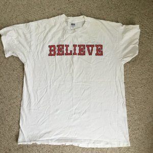 Vintage Boston Red Sox BELIEVE Shirt